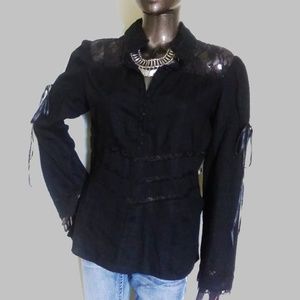 Bisou Bisou Lace Accent Peasant